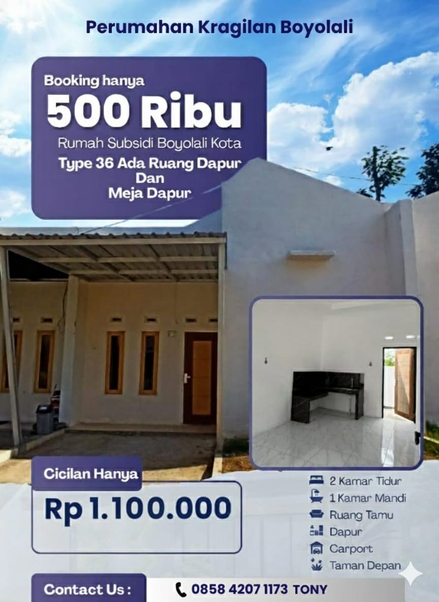 Perumahan Kragilan Boyolali Brosur 3